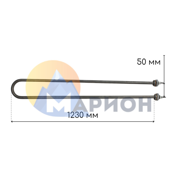 ТЭН для масла 265 А 13/3,15 Z 380 (G1/2; мо 50; Ф2)